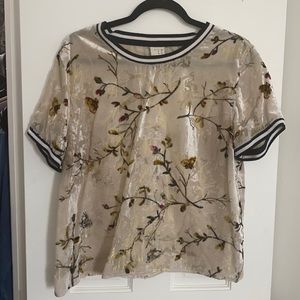 Floral Print Top